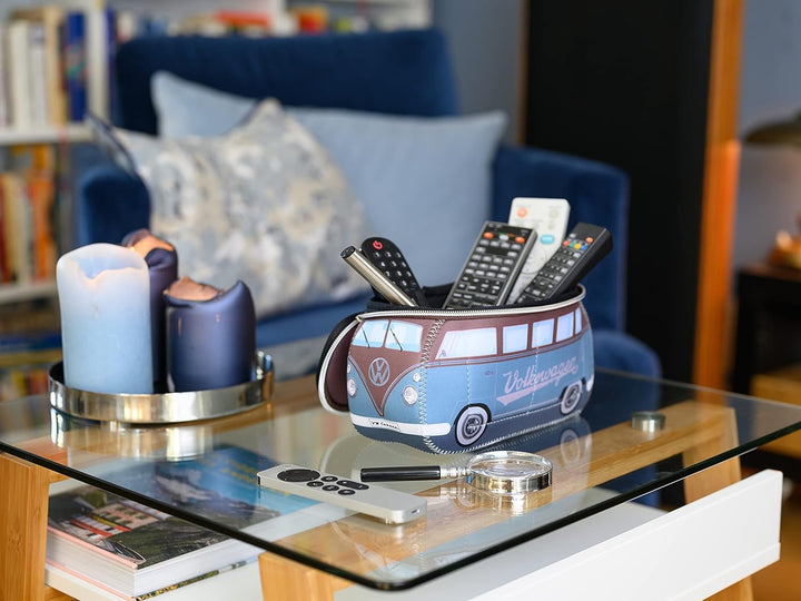BRISA VW Collection - T1 Bulli Bus Kulturbeutel Kosmetiktasche | Volkswagen Universaltasche Waschbeu