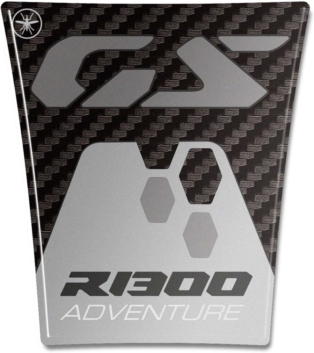 LABELBIKE 3D Aufkleber Motorrad Tankpad kompatibel mit BMW | R 1300 GS Adventure, Harzschutz, kratzf