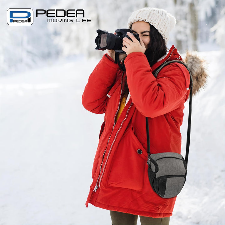 Pedea Kameratasche Fashion für Spiegelreflex DSLR SLR Spiegelreflexkamera Fototasche für DLSM System