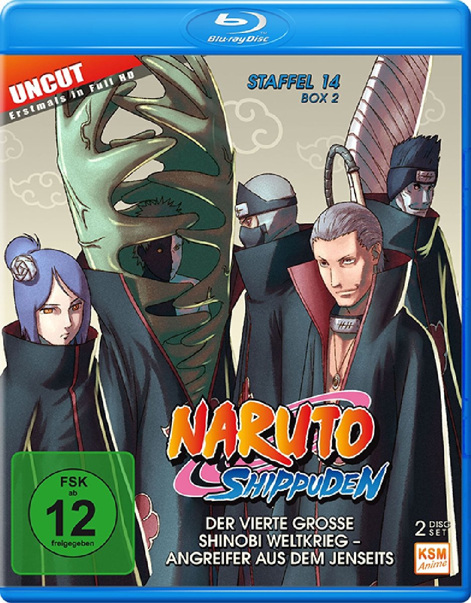 Naruto Shippuden - Staffel 14 - Box 2 [Blu-ray], Blu-ray