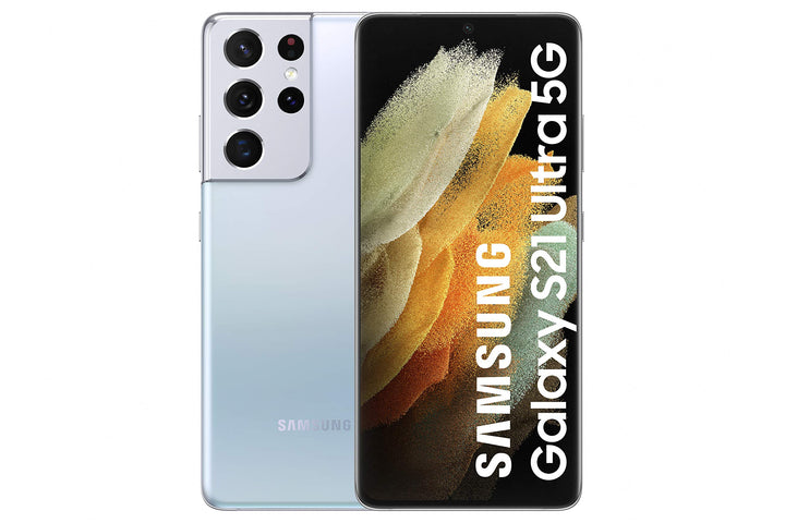 Samsung GALAXY S21 Ultra 5G Smartphone 512GB phantom silver Android 11.0 G998B 512GB Silver, 512GB S