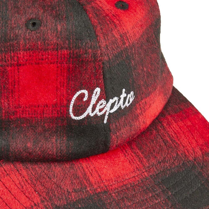Cleptomanicx 6-Panel Cap Checker (Black)