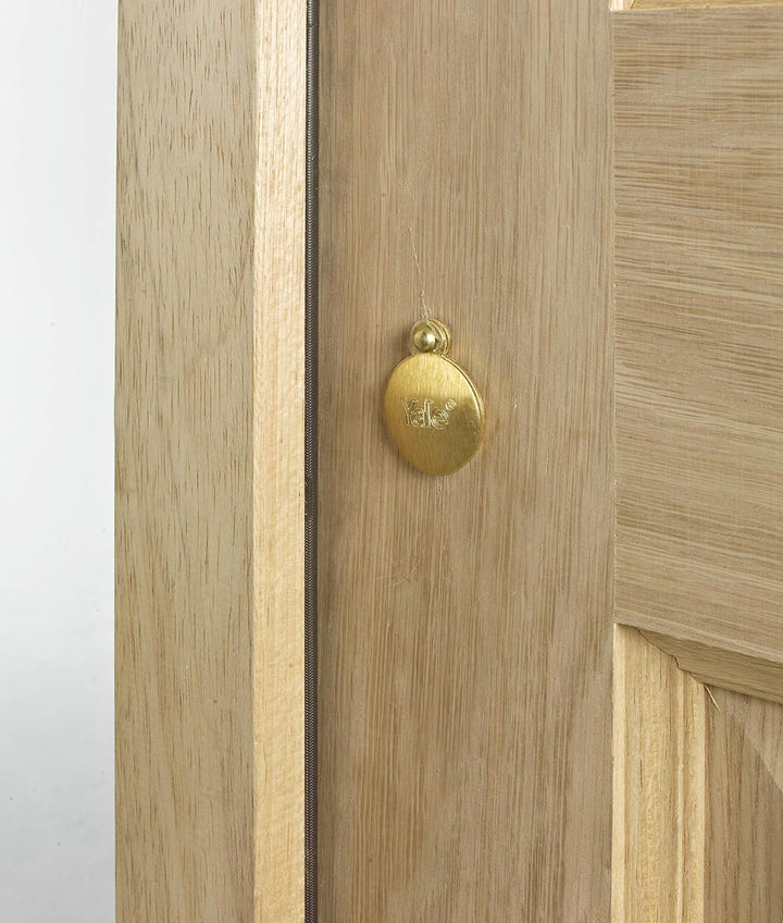 YALE B-M550-PB-78 Einsteckschloss mit 5 Hebeln, hohe Sicherheit, Messing-Finish, 3 Inch/76 mm In Kar