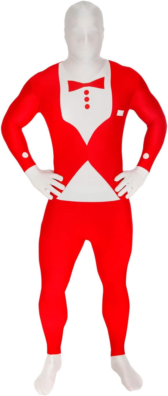 Morphsuits MPRTM - Kostüm Tuxedo, M, rot Rot M, Rot M