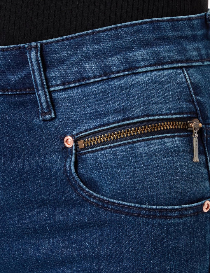 ONLY Female Skinny Jeans ONLBLUSH Mittlere Taille Skinny Fit Jeans XS / 32L Dark Blue Denim, XS / 32