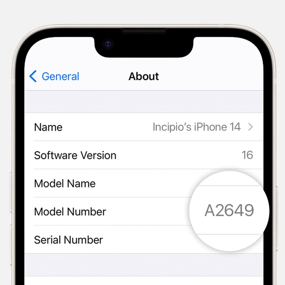 Incipio Organicore Handyhülle für iPhone 14, Natur, Natur