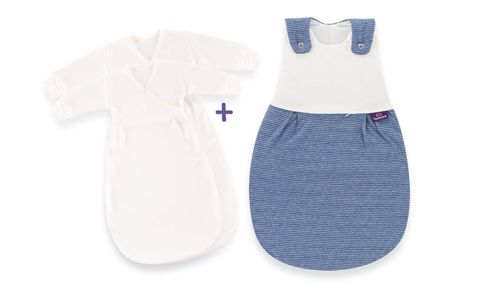 Träumeland S0103753 Babyschlafsack-SET LIEBMICH - Aussenschlafsack mit doppelt reguliererbarer Belüf