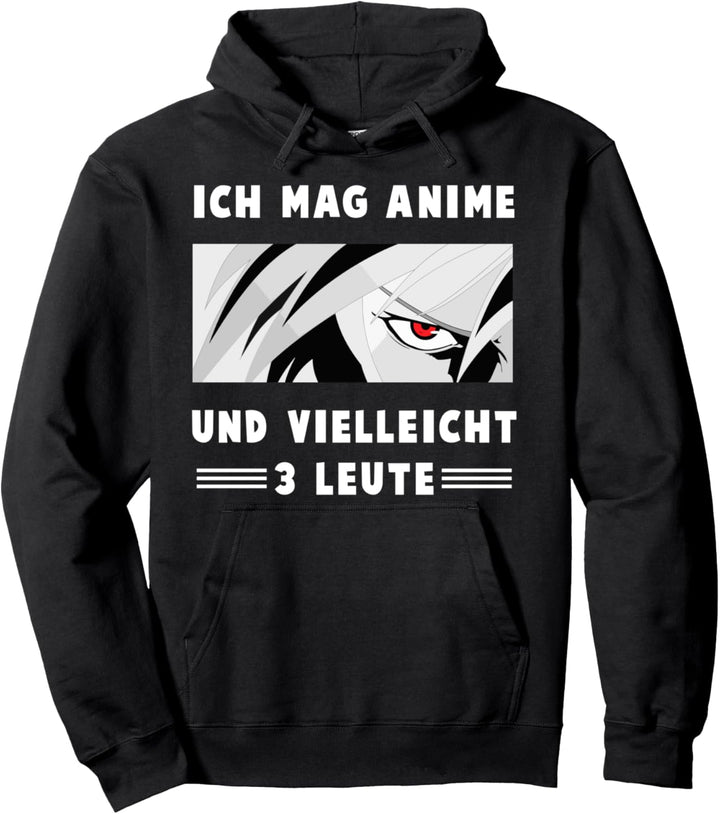 Ich mag Anime und vielleicht 3 Leute Japanische Anime 2021 Pullover Hoodie