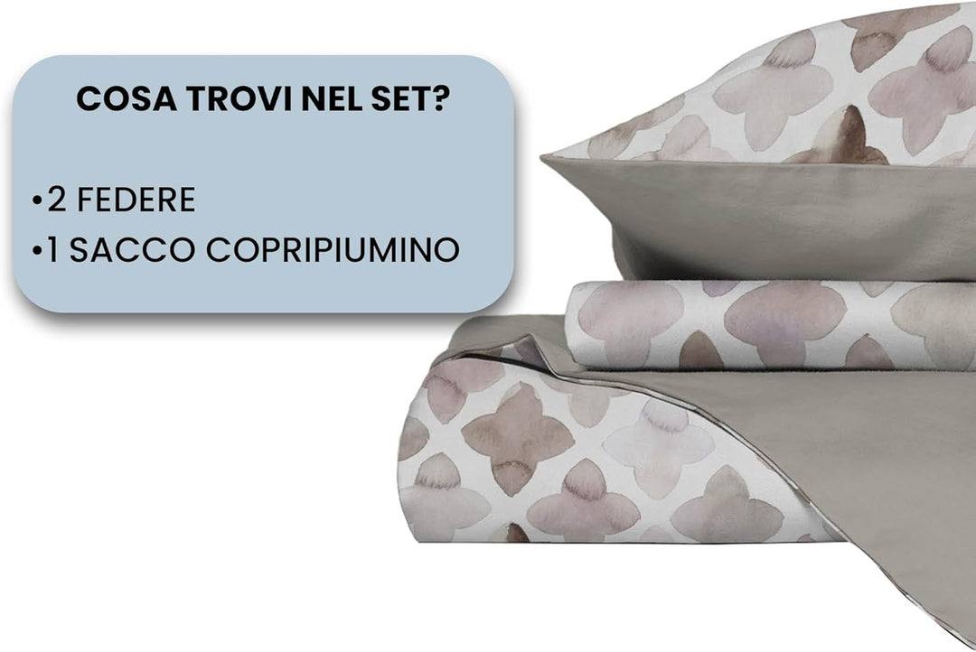 Italian Bed Linen MB Home Italy Fashion Bettbezug Set, Florence, Doppelbett, Florence
