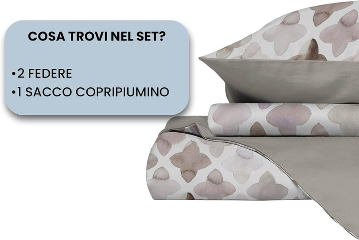 Italian Bed Linen MB Home Italy Fashion Bettbezug Set, Florence, Doppelbett, Florence