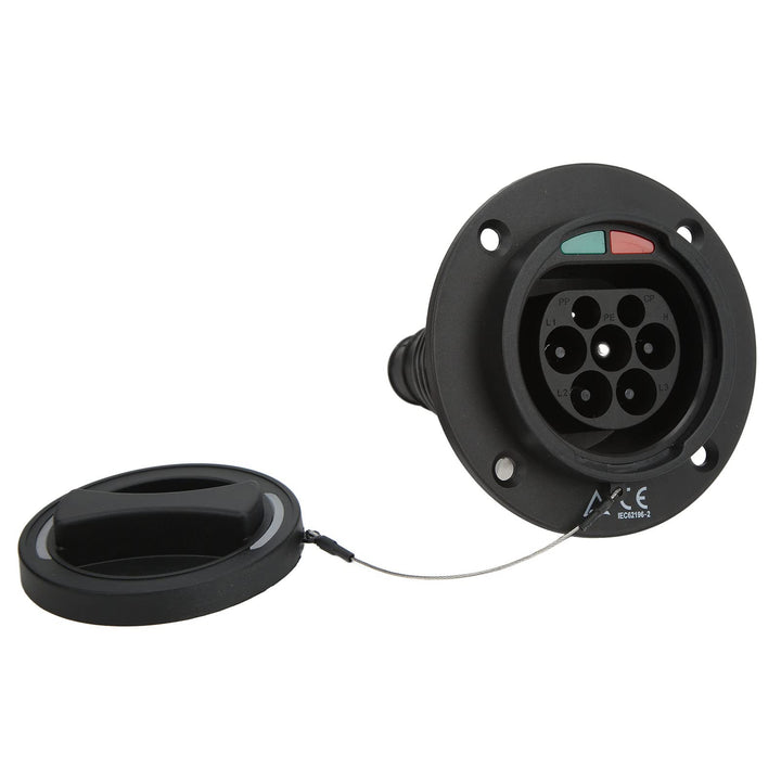 Typ 2 EV-Ladesteckdose New Energy Vehicles Ladesteckdose Typ 2 Dreiphasig 480 V 16 A 32 A Universal