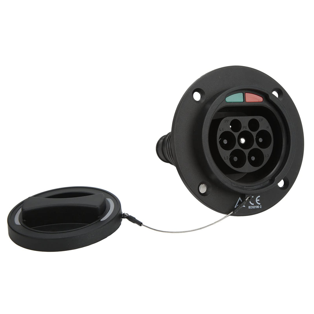 Typ 2 EV-Ladesteckdose New Energy Vehicles Ladesteckdose Typ 2 Dreiphasig 480 V 16 A 32 A Universal