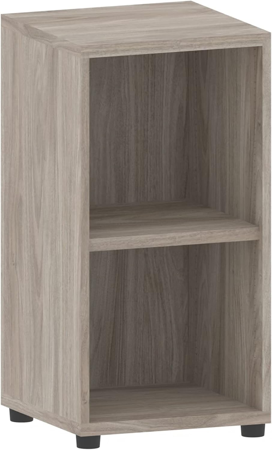 Aktenregal 2 Fächer versch. Farben | Büroregal 2 OH 40x40x77cm aus Holz | Büromöbel Ordnerregal Büch
