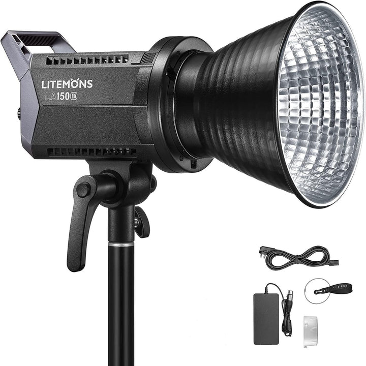 GODOX LA150Bi LED Videolicht, Litemons LED Bi-Color Video Light 101000Lux 1m,2800-6500K APP-Steuerun