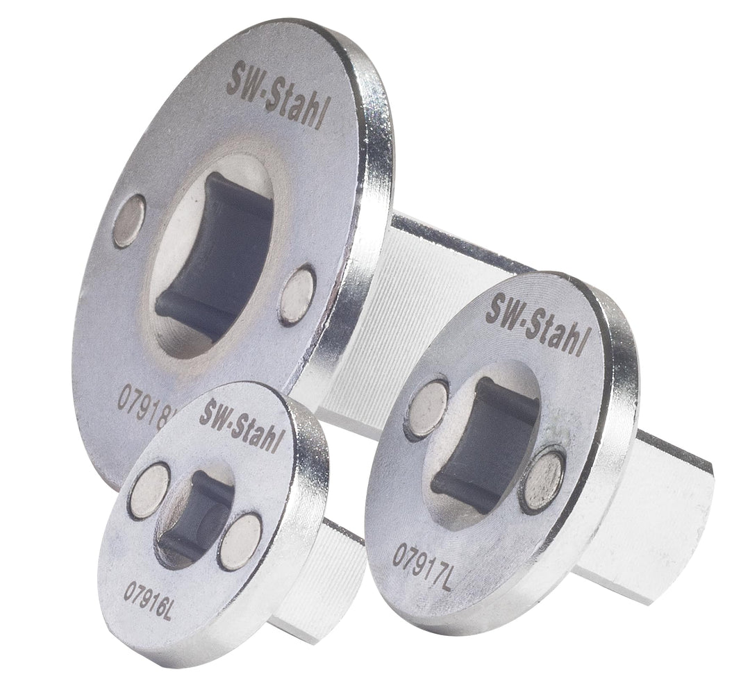SW-Stahl 07915L Verbindungsstücke 3 TLG. 1/4" - 3/4"