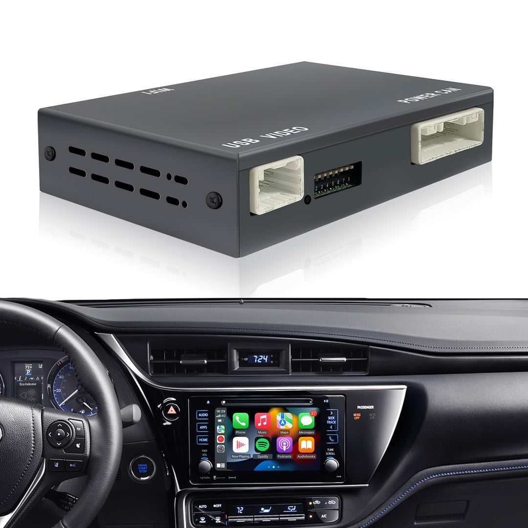 EZoneTronics Wireless Carplay Android Auto Adapter für Toyota Camry/Auris/CHR/Avensis/RAV4/Prius/Hig