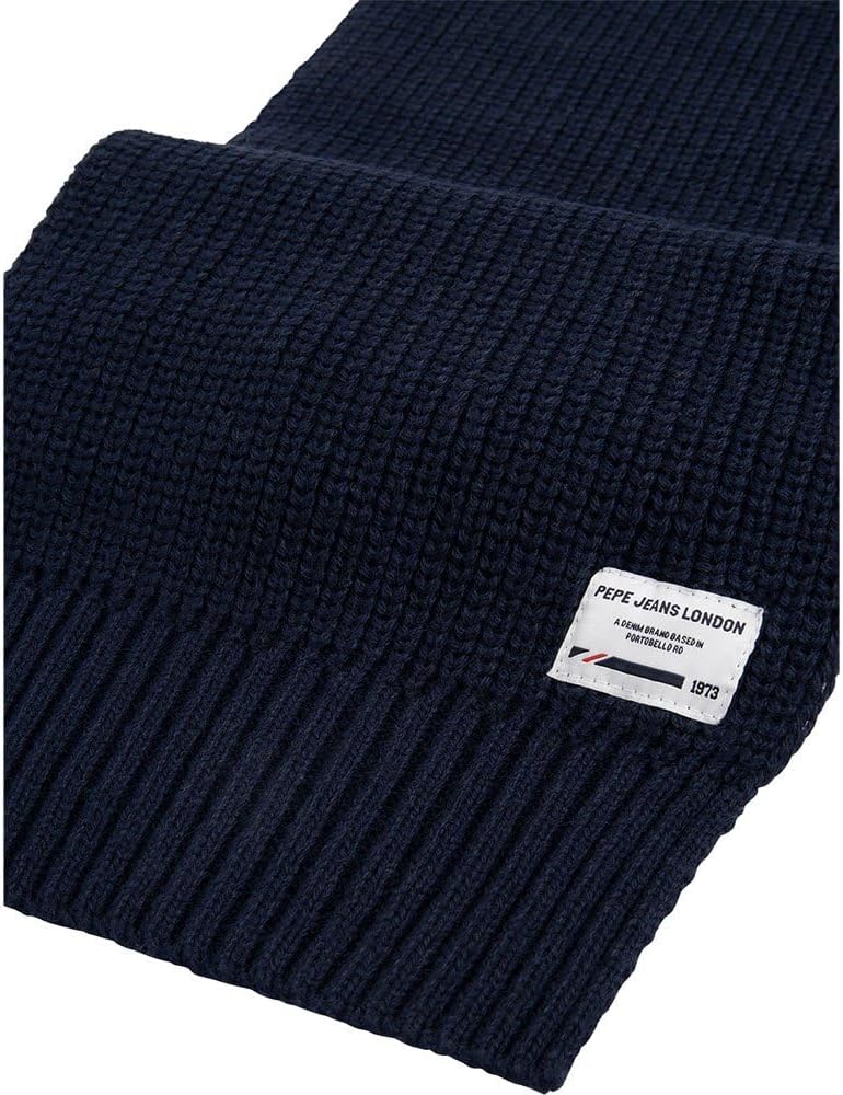 Pepe Jeans Herren Griffin Schal Einheitsgrösse Blau (Dulwich), Einheitsgrösse Blau (Dulwich)