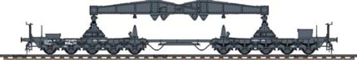 Hobby Boss 82906 Modellbausatz German Rail Transporter für Karl-Gerät