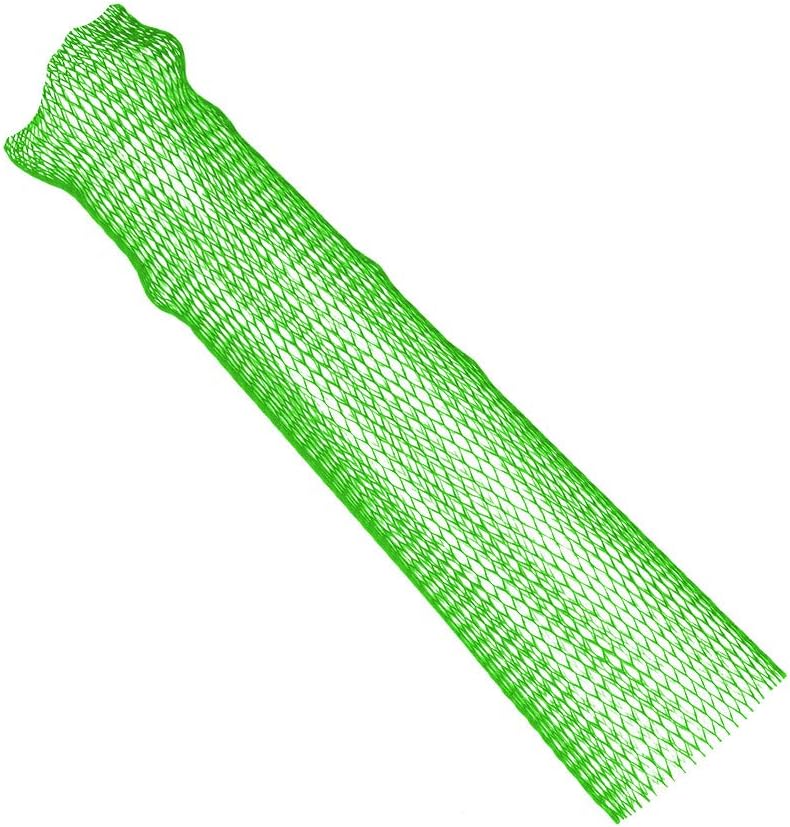 HaGa® Obstnetz Masche 5mm grün 500m Länge Gemüsenetz Aufbewahrungsnetz - extrem belastbar - witterun