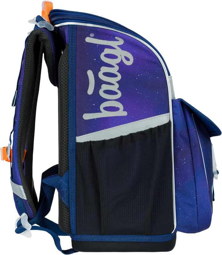 Baagl Schulranzen Jungen Mädchen für 1. Klasse - Ergonomische Schultasche für Kinder - Schulrucksack