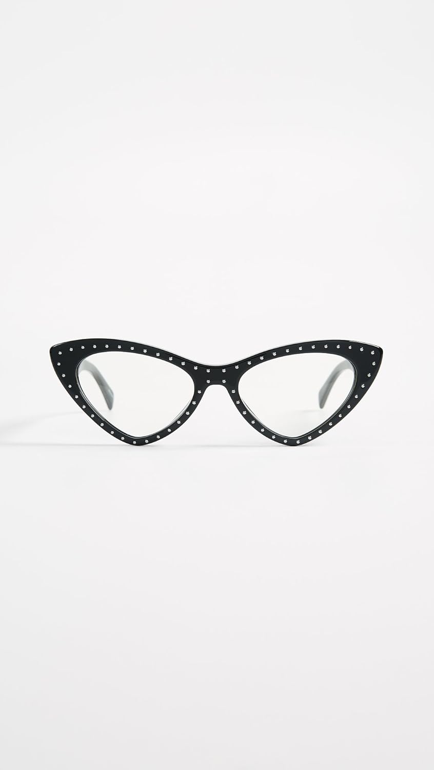 Moschino Sonnenbrillen MOS006/S BLACK/UVA UVB TRANSPARENT PROTECTION 52/18/140 Damen