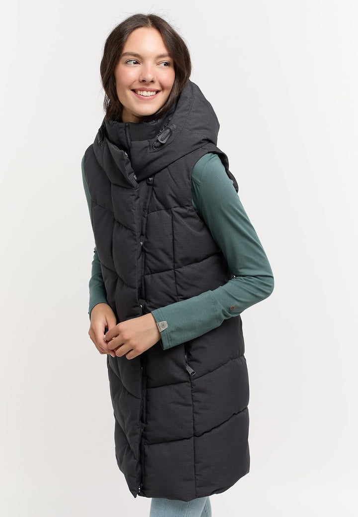 Ragwear PAVLA VEST L Dark Grey 2321_3012, L Dark Grey 2321_3012