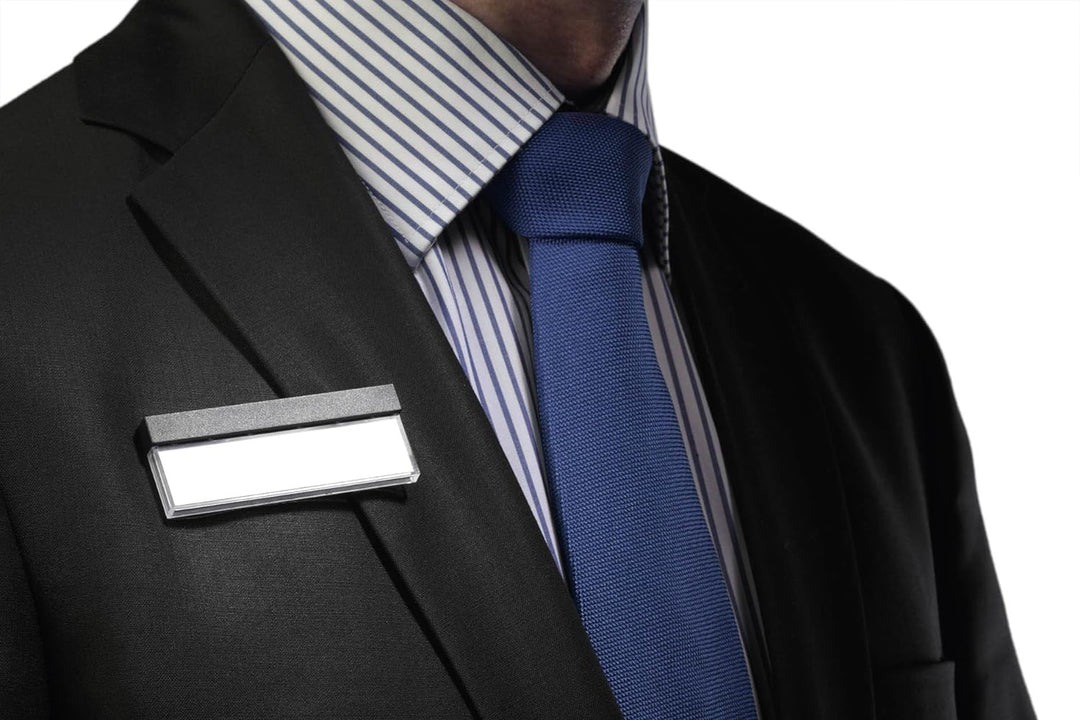 Durable Namensschild Select, 17 x 67 mm, mit Magnet, Packung à 25 Stück, schwarz, 850501 17 x 67 mm