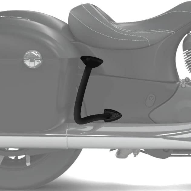 Sturzbügel Hinten für Indian Chief, Chieftain, Springfield, Roadmaster 15-23 schwarz, Hinten L India