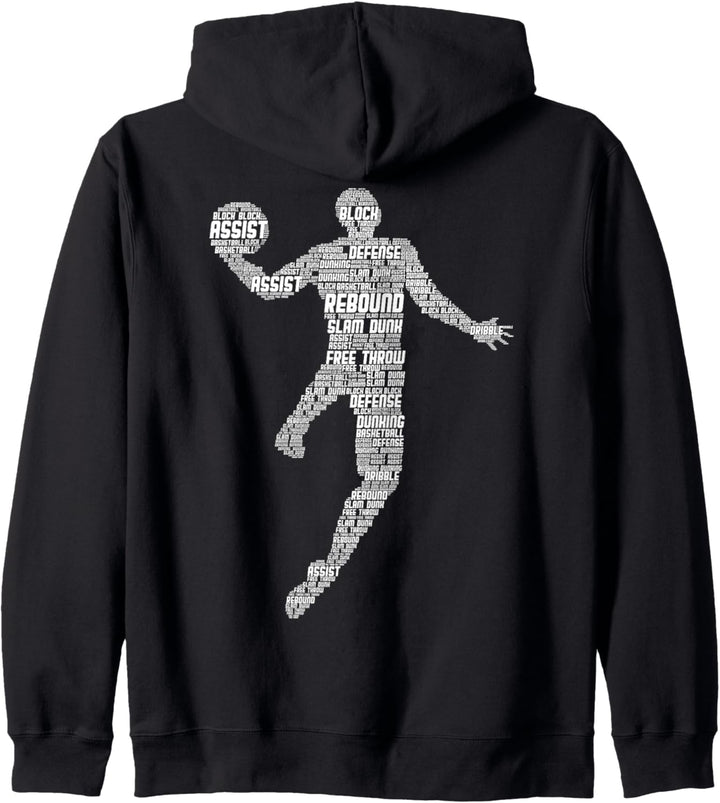 Basketball Basketballer Jungen Herren Kinder Kapuzenjacke