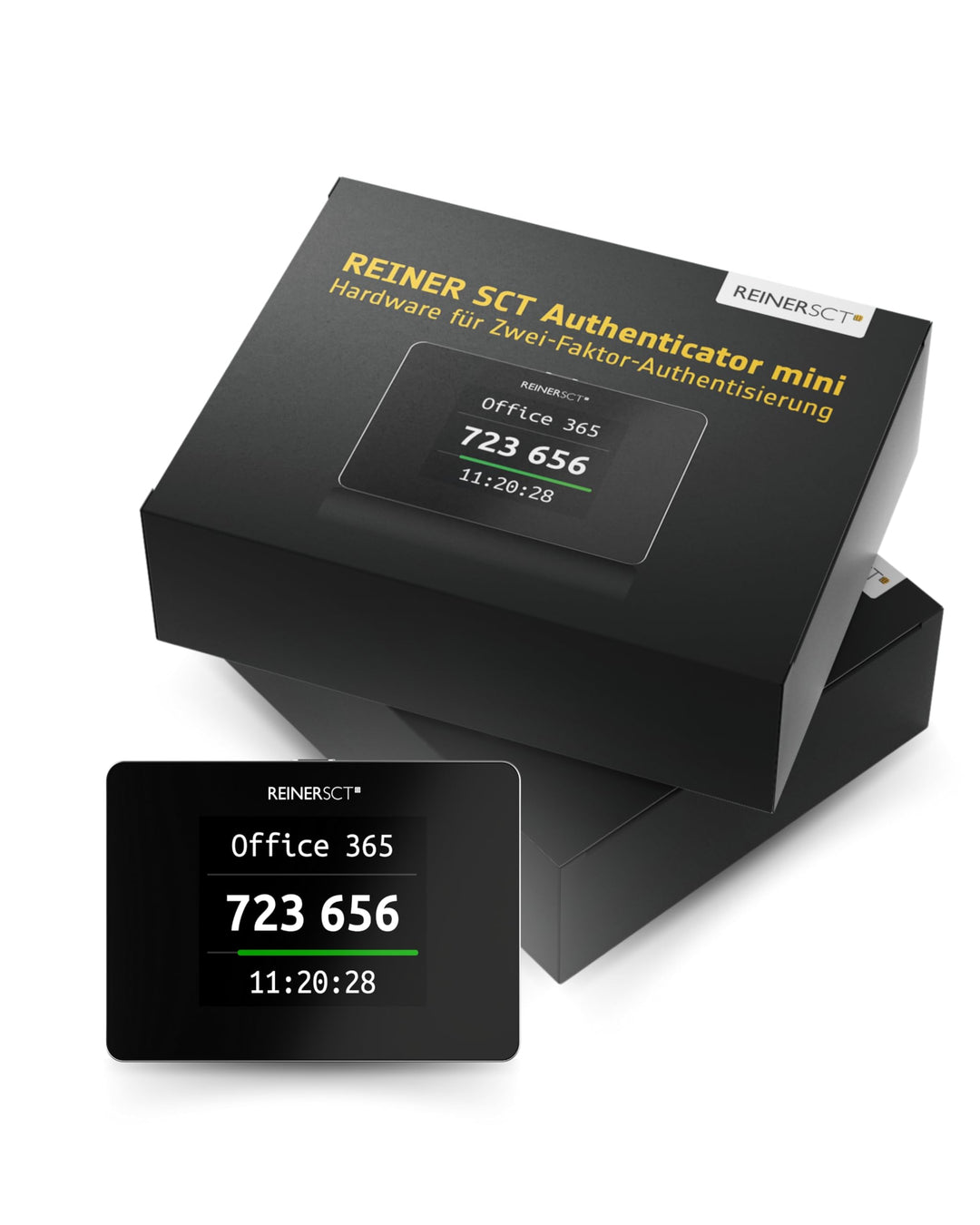 REINER SCT Authenticator mini – Hardware für Zwei-Faktor-Authentisierung | TOTP-Generator für ultima