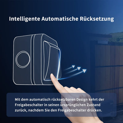 TOPENS TC148 Kabelgebundene Wandschalter Schalter Kippschalter Unterputzschalter Zugangskontrolle Ei