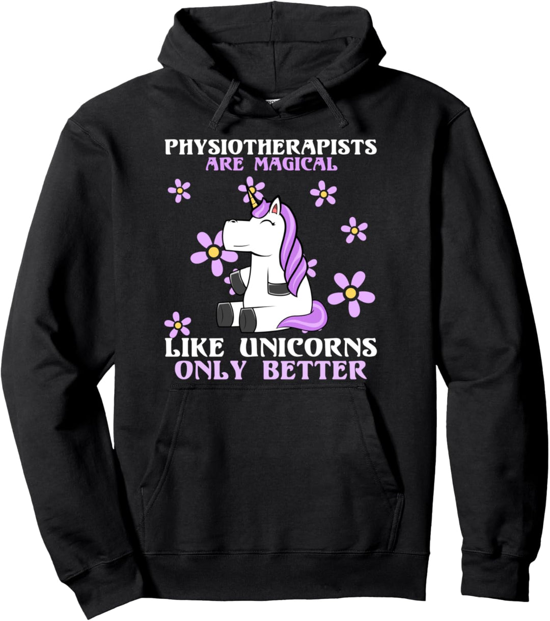 Physiotherapie Damen - Einhorn Physiotherapeut-in Physio Pullover Hoodie