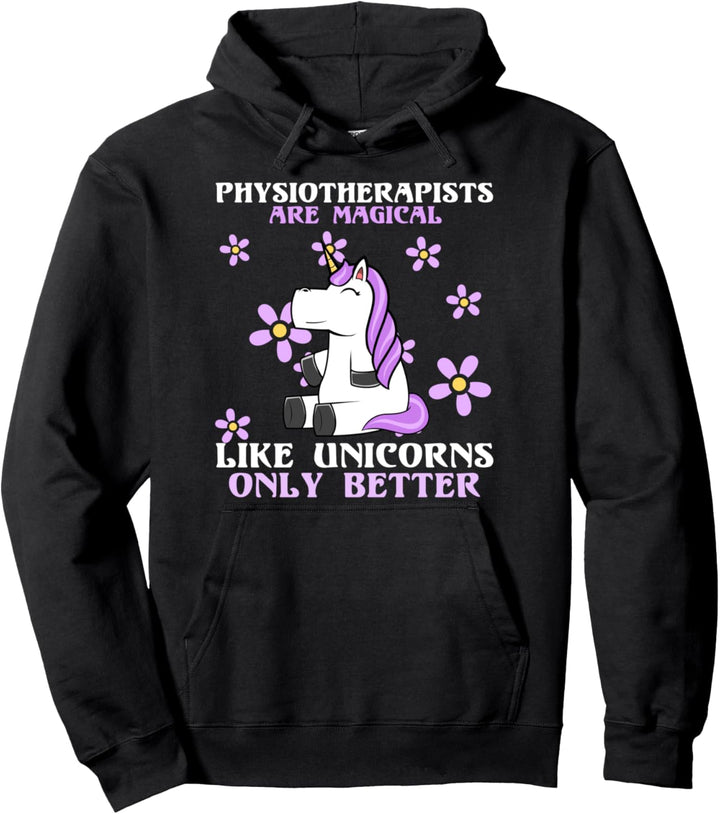 Physiotherapie Damen - Einhorn Physiotherapeut-in Physio Pullover Hoodie