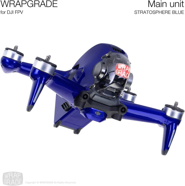 WRAPGRADE Skin Kompatibel mit DJI FPV (Stratosphere Blue)