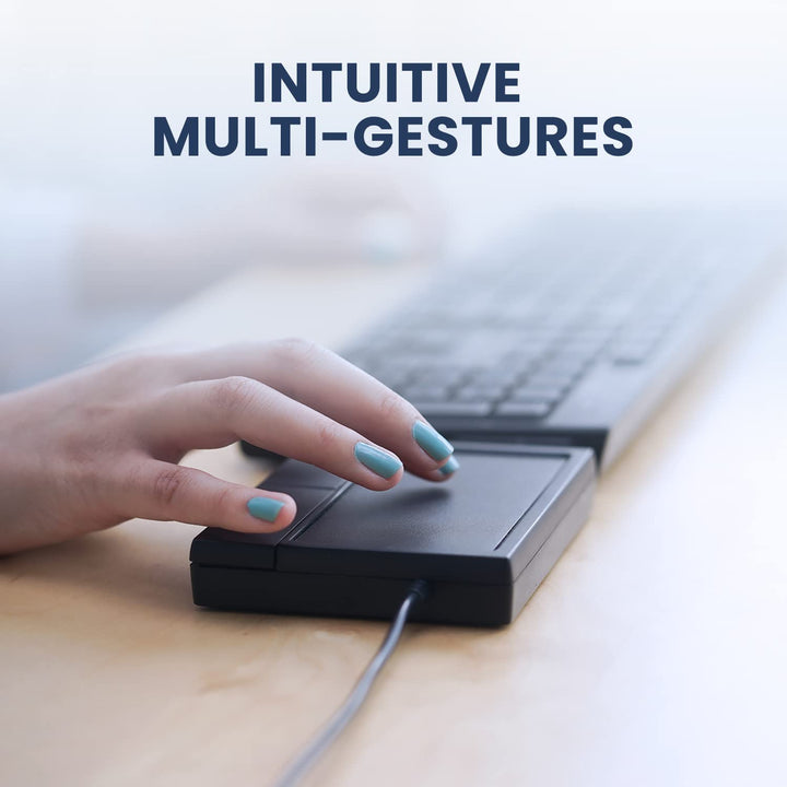 Perixx PERIPAD-504 Touchpad kabelgebunden – USB – Scroll- und Zeigefunktion,Grand - 105 mm x 55 mm,