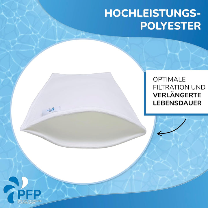 Poche filtrante Filtertasche kompatibel mit Pool Desjoyaux, 2 x 30
