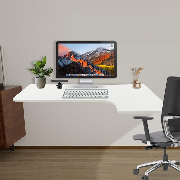 Brride Klappbarer Wandtisch 100x60cm Wand Klappbarer Tisch, Schwebender Schreibtisch Computertisch f