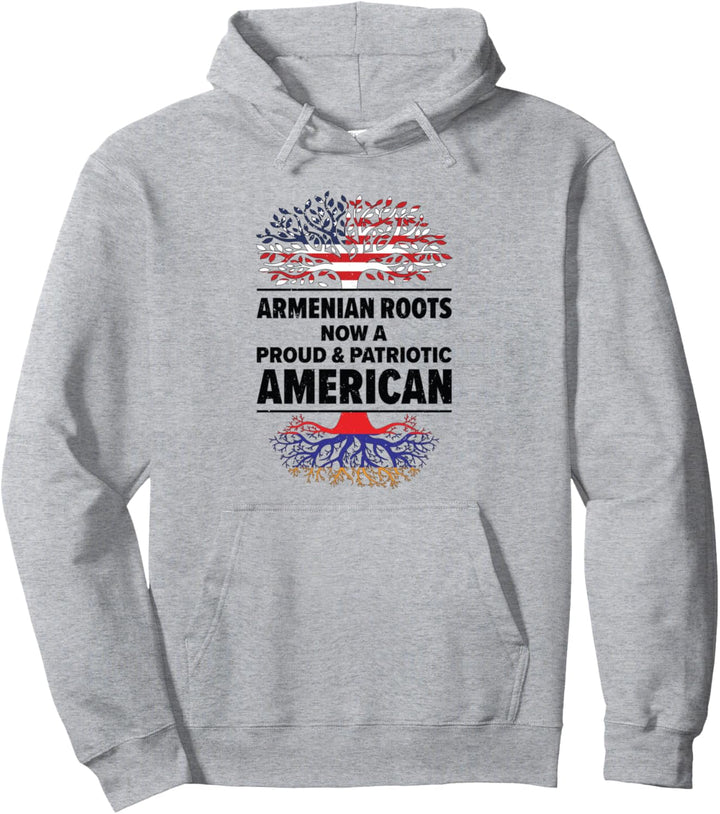 Armenische amerikanische Patrioten, USA, gewachsen, Armenien, US-Flagge Pullover Hoodie