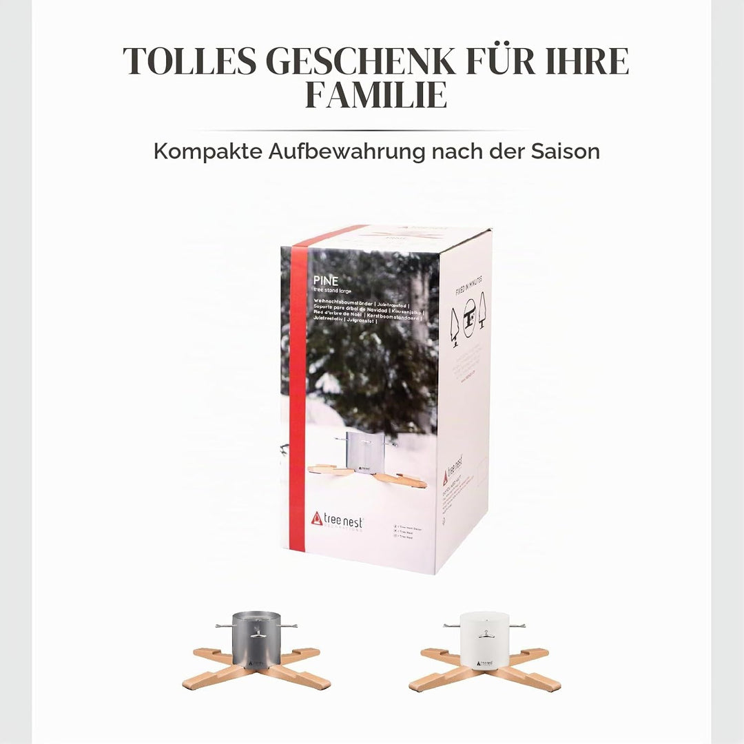 Tree Nest Weihnachtsbaumständer Christbaumständer Baumständer Weihnachtsbaum Standfuss Ständer mit W