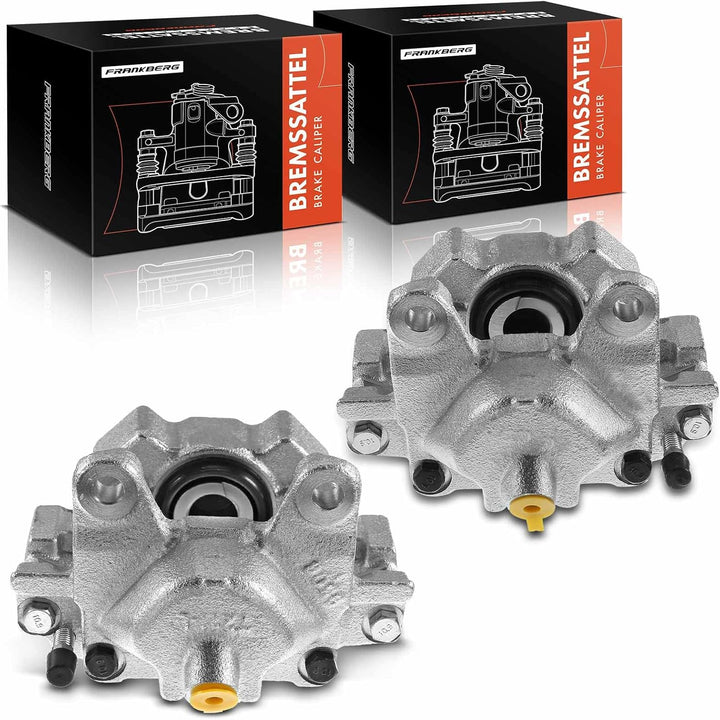 Frankberg 2x Bremssattel Bremszange Hinterachse Links Rechts Kompatibel mit C-Klasse W202 1994-2000