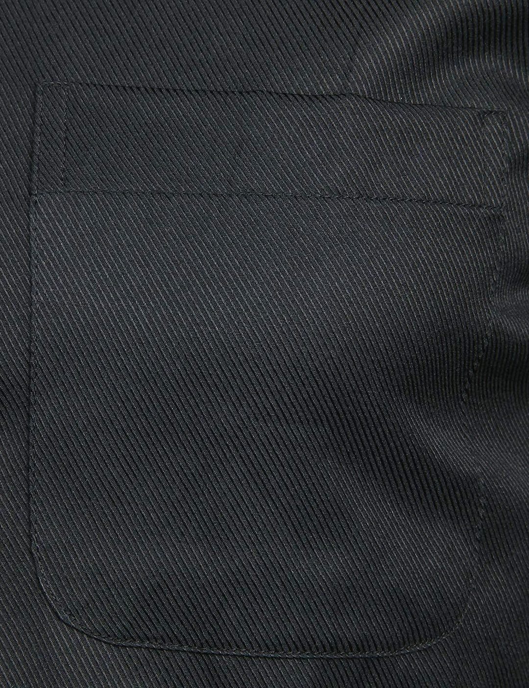 PARKLEES Herren Hemd aus massivem Twill, klassische Passform, schmale Passform, langärmelig, mit Tas