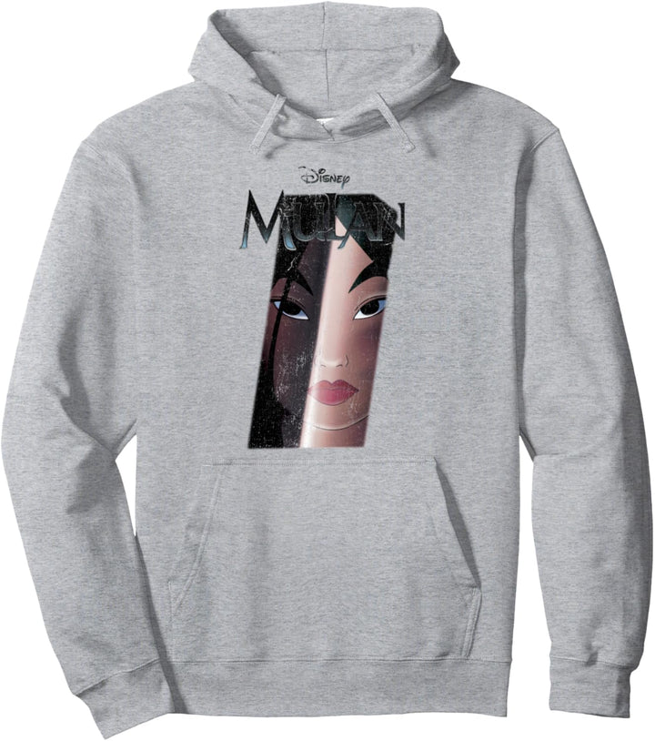 Disney Mulan Distressed Poster Art Pullover Hoodie