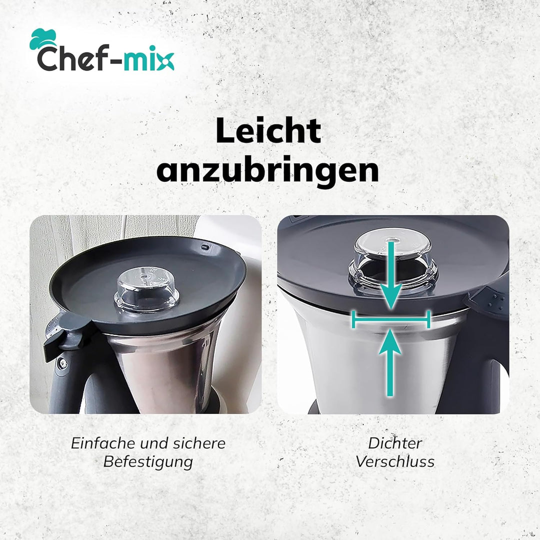 Deckel TM 21 Ersatz für Vоrwerk Thermоmix Mixtopfdeckel - Mixtopf Deckеl für Vоrwеrk Küchenmaschine