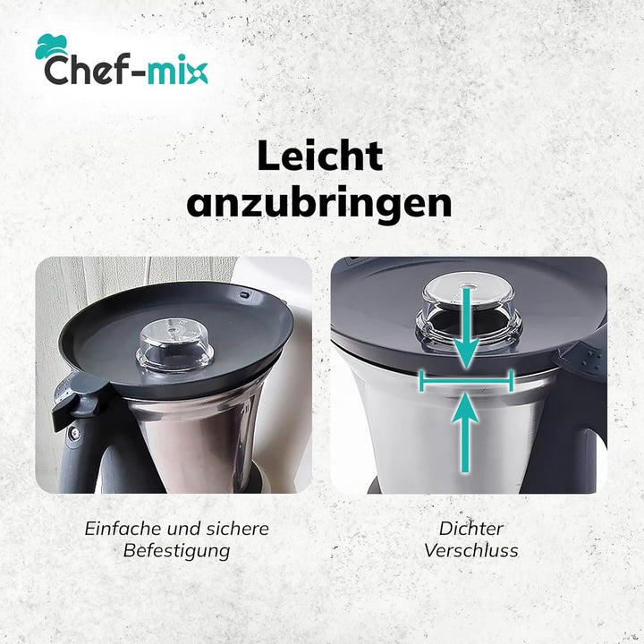 Deckel TM 21 Ersatz für Vоrwerk Thermоmix Mixtopfdeckel - Mixtopf Deckеl für Vоrwеrk Küchenmaschine