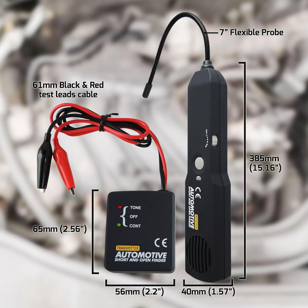 Generisches Fahrzeugleitung-Draht-Verfolger kurz & Open Finder Tester Auto-Reparatur-Werkzeug
