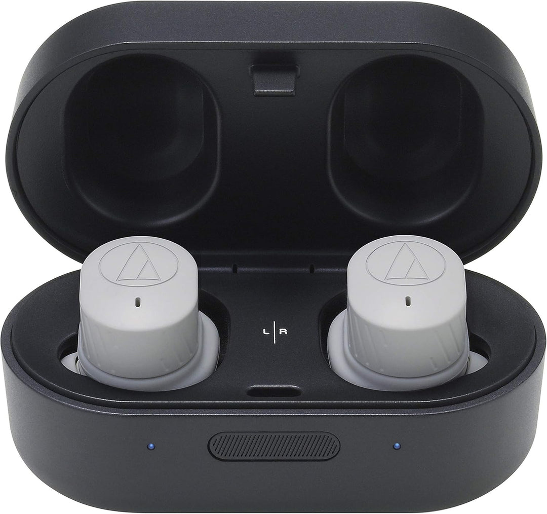 Audio-Technica ATH-SPORT7TW Wireless Sport-Kopfhörer - Grau, grau