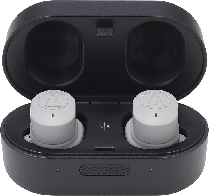 Audio-Technica ATH-SPORT7TW Wireless Sport-Kopfhörer - Grau, grau