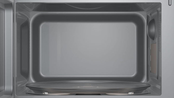 Siemens BF523LMB3 iQ300 Einbau-Mikrowelle, 50 x 38 cm, 800 Watt, Drehteller 27 cm, Türanschlag links