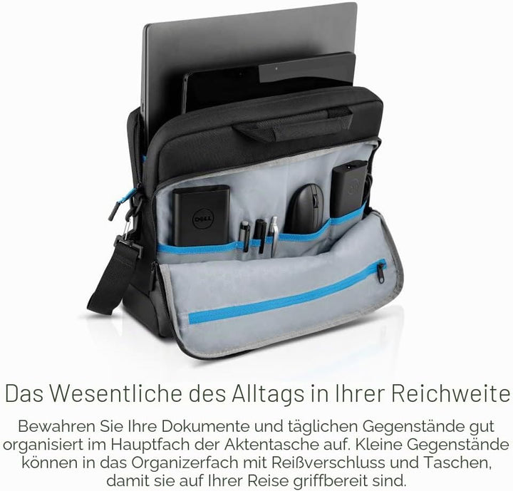 Dell Premier Slim Pro Slim Aktentasche Schwarz bis max. 15.6 Zoll (39.62cm), Pro Slim Aktentasche Sc
