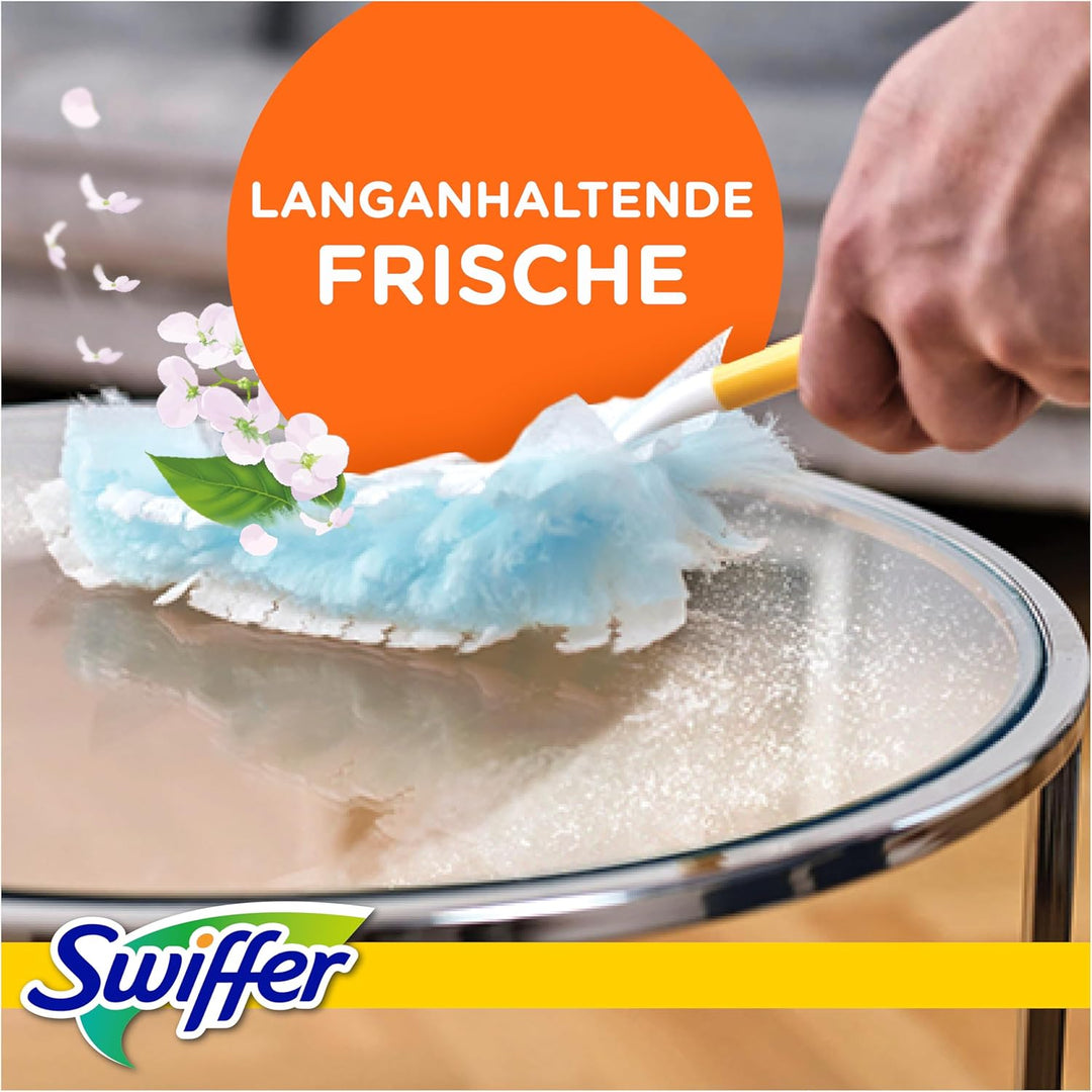 Swiffer Staubmagnet 5x5 Nachfülltücher, Mit Dem Duft Von Febreze, Fängt Und Schliesst 3-mal Mehr Sta